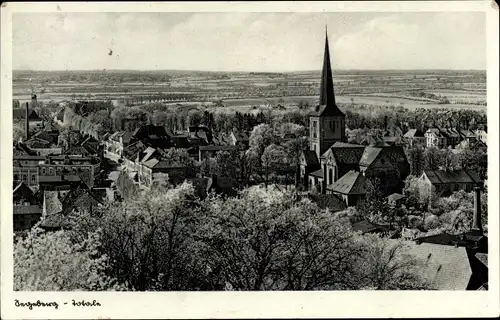 Ak Bad Segeberg in Holstein, Gesamtansicht, Kirche