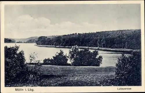 Ak Mölln in Lauenburg, Lutauersee