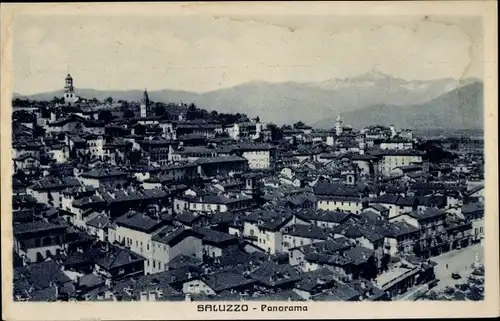 Ak Saluzzo Piemonte, Panorama
