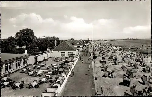 Ak Ostseebad Kellenhusen, Strand, Promenade, Terrasse