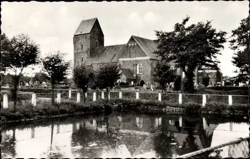 Ak Nieblum auf der Insel Föhr Nordfriesland, Kirche