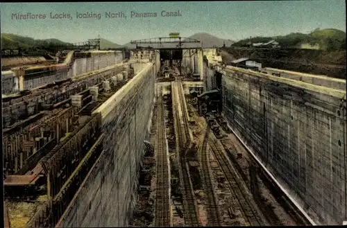 Ak Canal de Panamá Panamakanal, Miraflores-Schleusen