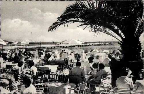 Ak Ostseebad Grömitz in Holstein, Palmen-Terrasse