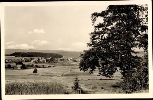 Ak Siegmundsburg Neuhaus am Rennweg Thüringen, Panorama