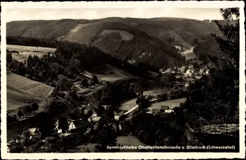 Ak Obstfelderschmiede Mellenbach Glasbach im Schwarzatal, Gesamtansicht