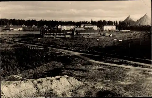 Ak Schneckenstein Tannenbergsthal im Vogtland, Ferien- und Schullandheim, Halden