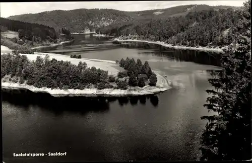 Ak Saaldorf Bad Lobenstein in Thüringen, Bleiloch Saaletalsperre