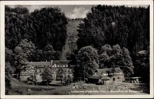 Ak Stadtroda in Thüringen, Neumühle, Zeitzgrund