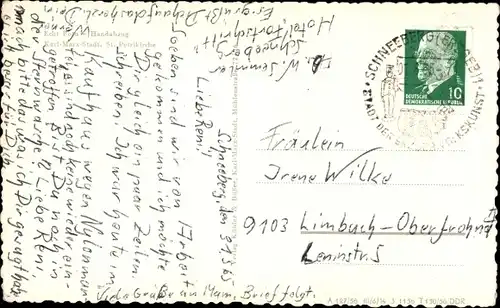 Ak Karl Marx Stadt Chemnitz in Sachsen, St. Petrikirche