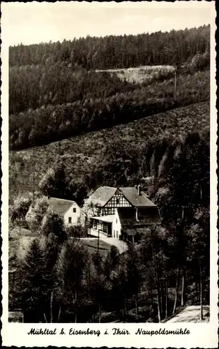 Ak Eisenberg in Thüringen, Mühltal, Betriebsferienheim Naupoldsmühle