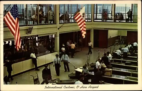 Ak Chicago Illinois USA, International Customs, O' Hare Airport