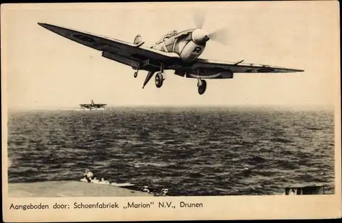 Ak Kaatsheuvel Nordbrabant, Vickers Supermarine Seafire, jachtvliegtuig, Jagdflugzeug Royal Navy
