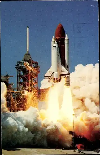 AK Florida USA, Kennedy Space Center, Space Shuttle, abheben