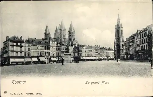 Ak Tournai Hennegau Wallonien, La Grand Place