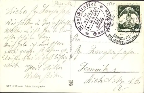 Ak Pegnitz in Oberfranken, Gesamtansicht