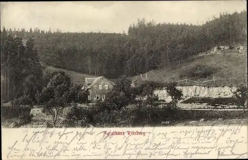 Ak Blankenhain in Thüringen, Forsthaus Relsberg