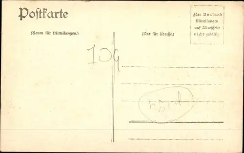 Ak St. Johann Saarbrücken im Saarland, Louisenanlage