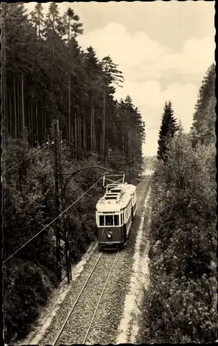 Ak Friedrichroda im Thüringer Wald, Thüringer Waldbahn