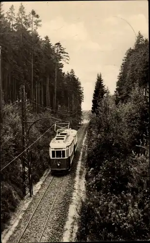 Ak Friedrichroda im Thüringer Wald, Thüringer Waldbahn