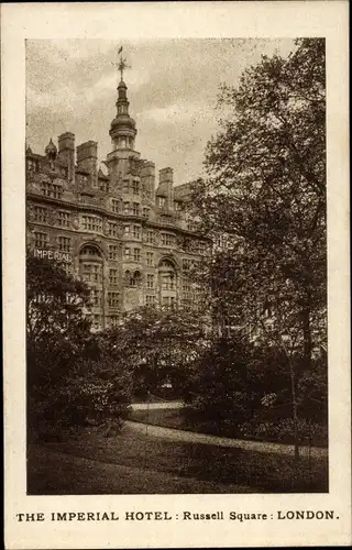 AK London City England, The Imperial Hotel, Russell Square