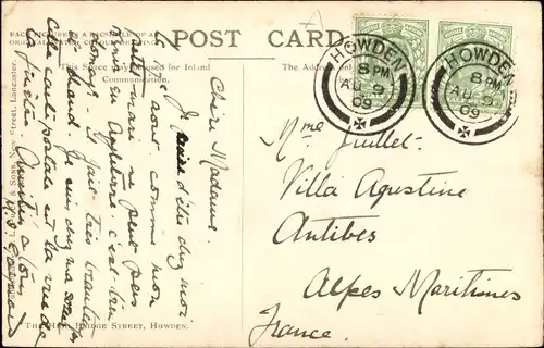 Künstler Ak Hutchinson, Howden Yorkshire, Street