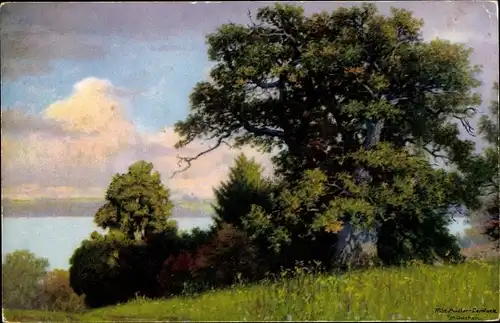Künstler Ak Müller-Landeck, Eichen am See
