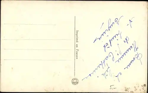 Ak Frau mit Blumen, Portrait, Sainte Catherine