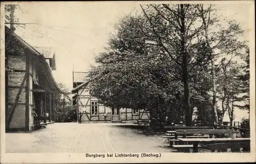 Ak Lichtenberg Salzgitter in Niedersachsen, Burgberg