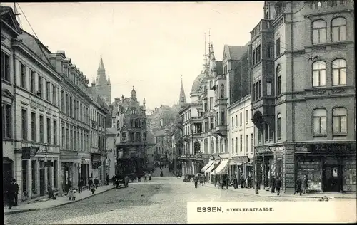 Ak Essen im Ruhrgebiet, Steelerstraße