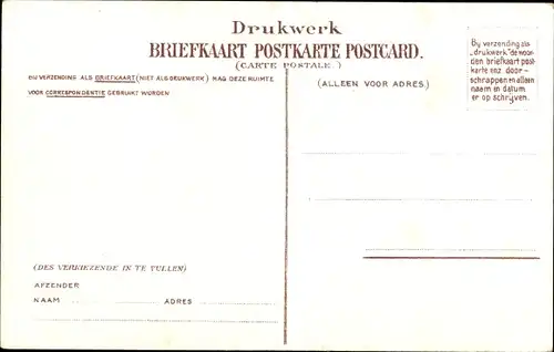 Ak Amsterdam Nordholland Niederlande, Schreijerstoren