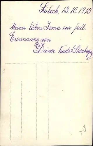 Ak Schauspielerin Trude Steinhagen, Portrait, Autogramm