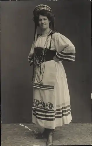 Ak Schauspielerin Grete Schweitzer, Portrait, Autogramm