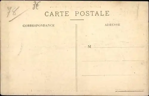 Ak Saint Cyr l'Ecole Yvelines, Gesamtansicht