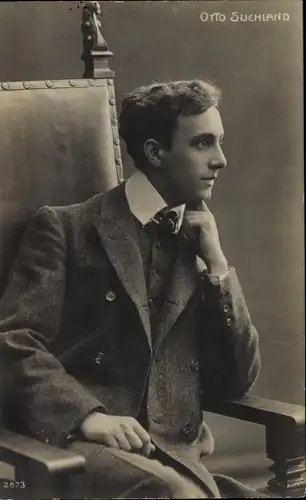 Ak Schauspieler Otto Suchland, Portrait, Autogramm