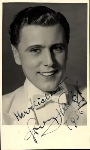 Foto Ak Schauspieler Franz Heigl, Portrait, Autogramm