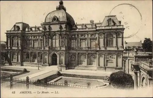 Ak Amiens-Somme, Museum