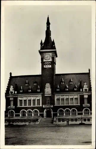 Ak Albert Somme, Rathaus