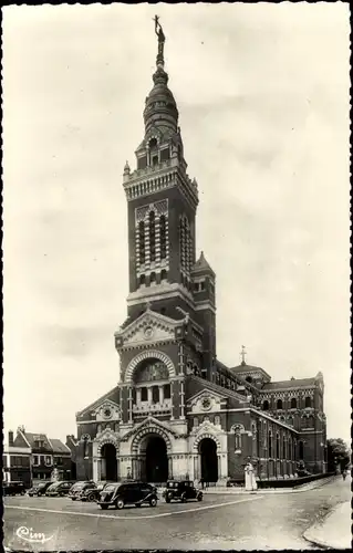 Postkarte Albert Somme, Basilika Unserer Lieben Frau von Brebieres