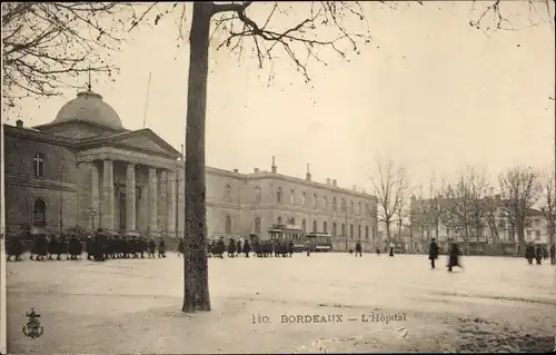 Ak Bordeaux Gironde, L'Hopital