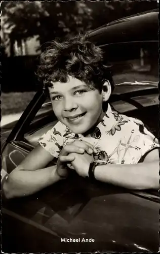 Ak Schauspieler Michael Ande, Portrait