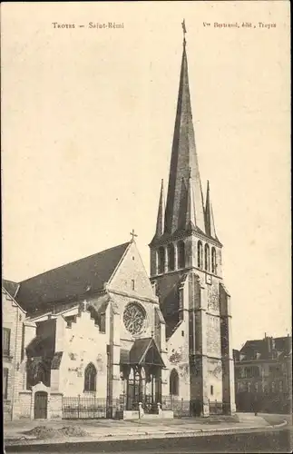Ak Troyes-Aube, Saint-Remi, Die Kirche