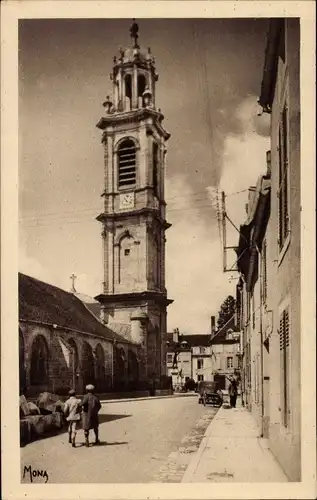 Ak Langres Haute Marne, Kirche St. Martin