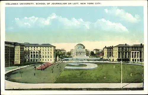 Ak New York City USA, Columbia University, School of Journalism