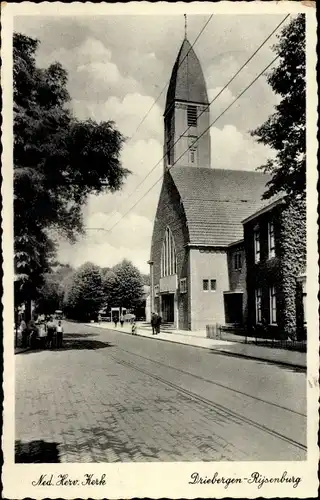 Ak Driebergen Rijsenburg Utrecht Niederlande, Ned. Herv. Kerk