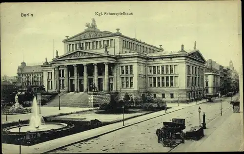 Ak Berlin Mitte, Königliches Schauspielhaus