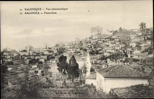 Ak Saloniki Thessaloniki Griechenland, Panorama