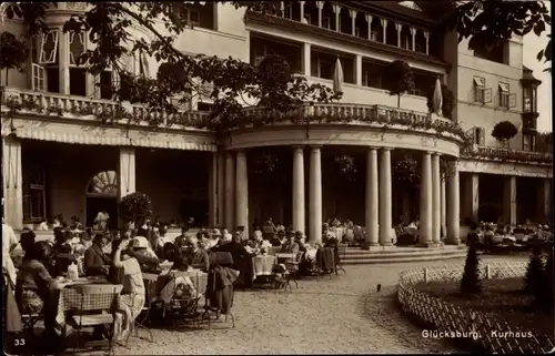 Ak Glücksburg an der Ostsee, Kurhaus