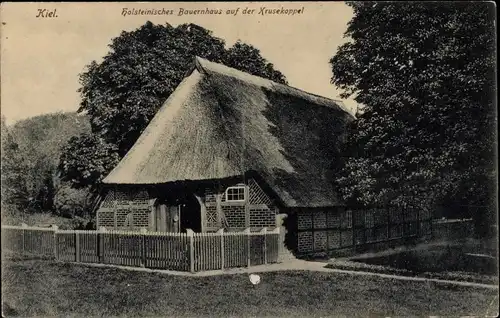 Ak Kiel, Holsteinisches Bauernhaus, Krusekoppel