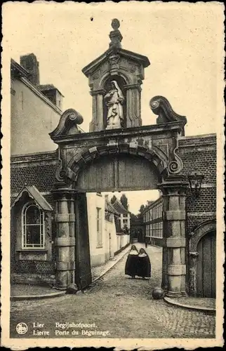 Ak Lier Lier Flandern Antwerpen, Porte du Beginenhof