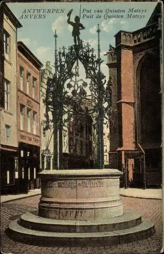 Ak Antwerpen Antwerpen Flandern, Quinten Matsys Well